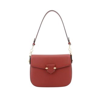 Pourchet Tassen, Dames, Rood, ONE Size, Leer, Grand Trotteur