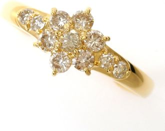 C&A Yellow Gold Yellow Gold (18K) Band Ring (Pre-Owned)