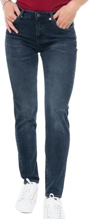 Tommy Jeans Lucy MR Slim Di 6166 - Dames - Slim Fit Jeans - Blauw - W28 - Katoen - Jeans
