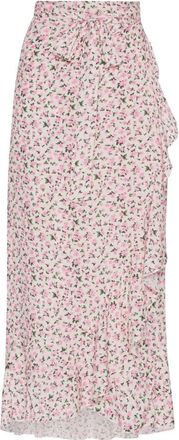 Americandreams Milly Wrap Skirt Long - Dames - Maxi Rokken - Veelkleurig - M - Rokken