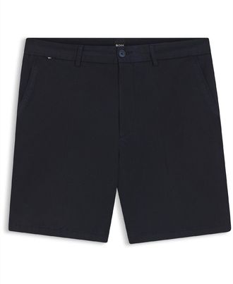 HUGO BOSS H-Kane1 Modern Fit shorts voor heren in donkerblauw