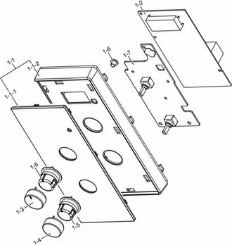 Samsung Scheda elettronica originale (codice 1-2) - Forni a Microonde Samsung 4369736