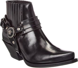 Versace Leather Bootie