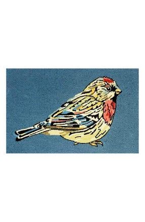 R16 Home Luna Bird Doormat in Steel Blue at Nordstrom Rack, Size 24X36