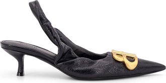 Balenciaga Monaco Arena Leather Slingback-Donna