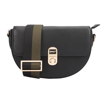 Paul Costelloe Womens Daphne Leather Cross Body Bag - Black - One Size