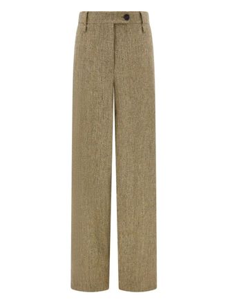 Ferragamo belt-loops trousers - Neutrals