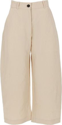STUDIO NICHOLSON Cotton Structured Wide-Leg Pants