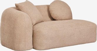 Sklum Sklum - M&oacute;dulo Esquinero Izquierdo De 2 Plazas Para Sof&aacute; Modular En Chenilla Coco