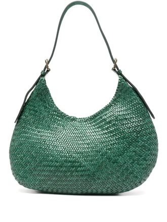 Dragon Diffusion Luna Mezza shoulder bag - women - Calf Leather - One Size - Green