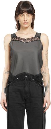 Maison Margiela Lace Trim Top