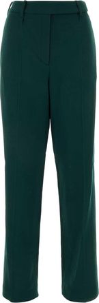 Alexandre Vauthier Dark Green Wool Pant