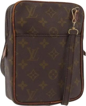 Louis Vuitton Pre-owned Vintage Monogram Schoudertas - Dames - Vintage Schoudertas - Bruin - ONE Size - Leer - Vintage