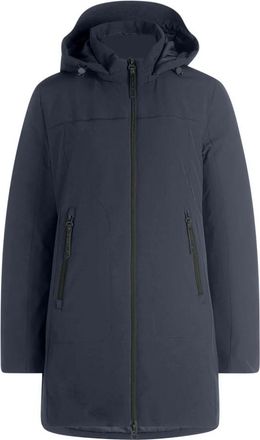 Betty Barclay Parka - Dames - Parka Jassen - Blauw - 2XL - Leer - Jassen
