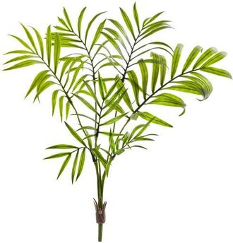 Nearly Natural 15-in Mini Areca Palm Bush in Green at Nordstrom
