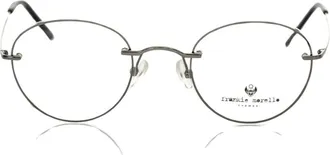 Frankie Morello Occhiali da vista rotondi Gun Barrel - - Accessories - Uomo - Grigio - ONE SIZE