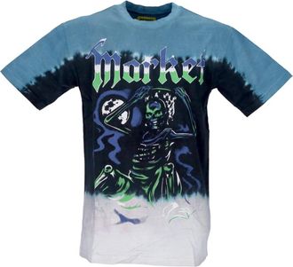 Market Glow In The Dark Tee - Heren - T-shirts - Veelkleurig - XL - Katoen - Tops