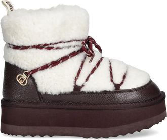 Liu Jo lace-up ankle boots - White
