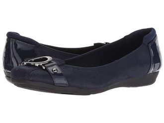Anne Klein Sport Umeko Womens Shoes Dark Navy Multi/Light Fabric : 6.5 M, Textile