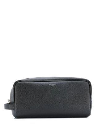Saint Laurent Embossed Leather Beauty Case Accessories