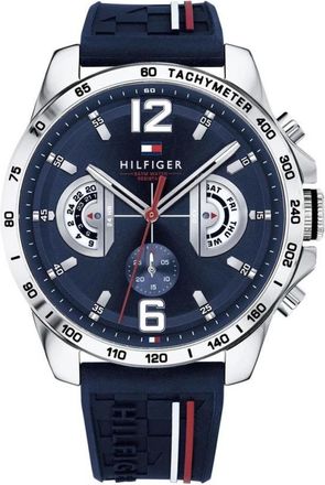 Tommy Hilfiger Decker Chronograph Horloge - Heren - Horloges - Grijs - ONE Size - Accessoires