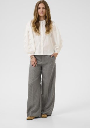 Culture Shirt met lange mouwen CUelna Relaxed fit white