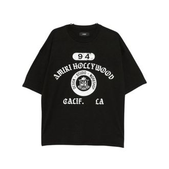 Amiri Hombre, Camisetas, Negro, Talla: XL