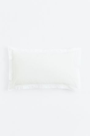 H&M Kopfkissenbezug aus Baumwollperkal - White