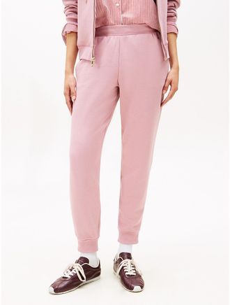 Tommy Hilfiger Womens Relaxed Solid Jogger - Blush Cheek - XXL