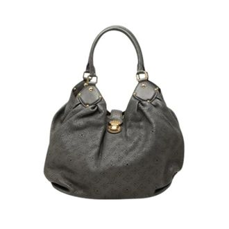 Louis Vuitton Pre-owned Mahina L - Dames - Pre-owned - Grijs - Maat: ONE Size Leer