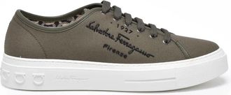 Ferragamo Mediterraneo Eco Green Sneakers