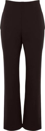 Wolford Scuba Tailor Broeken - Dames - Wijde Broeken - Bruin - M - Wol - Broeken