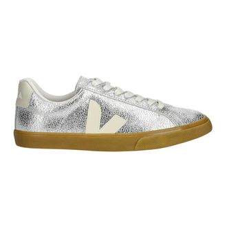 Veja Esplar Logo Suede - - Shoes - Donna - Grigio - 39 EU