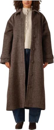 Envii Jassen, Dames, Bruin, S, Wol, Ensneca Wool Jacket 7276