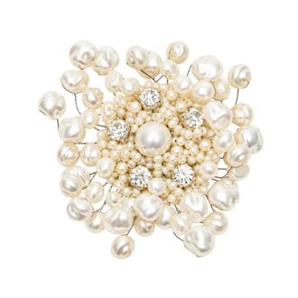 N&deg;21 Bloemenbroche - Dames - Broches - Wit - ONE Size - Accessoires