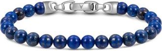 Vincero Spiritual Bead Birthstone Bracelet in September /Lapis at Nordstrom, Size 8.5