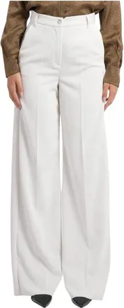 iBlues Broeken, Dames, Wit, XS, Wide Broeken