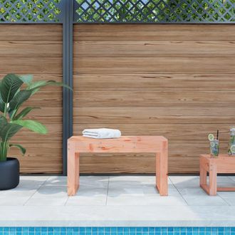 vidaXL Vidaxl - Banco De Jard&iacute;n Madera Maciza De Abeto Douglas 80x38x45 Cm