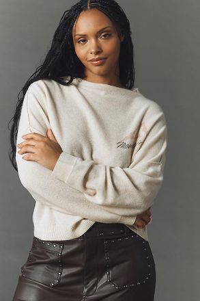 Pilcro The Alani Cashmere Mock-Neck Sweater by Pilcro