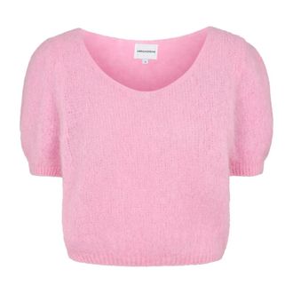 Americandreams Lolanda Pullover - Dames - Ronde hals truien - Paars - XL - Wol - Truien & Vesten