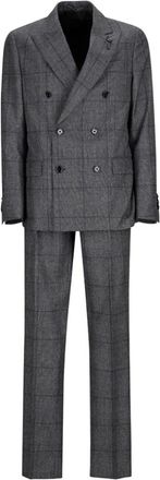 Lardini Special Line Drop Herenpak - Heren - Business pakken - Grijs - L - Kostuums