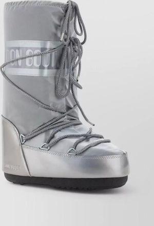 Moon Boot glossy knee-high boots