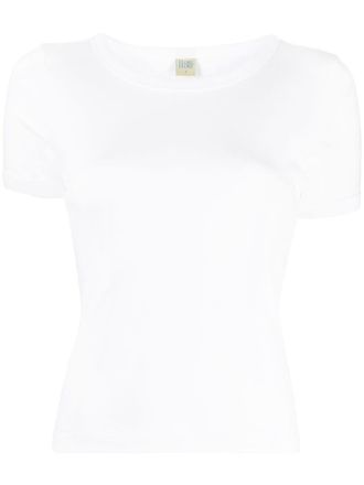 Flore Flore organic-cotton T-shirt - women - Organic Cotton - S - White
