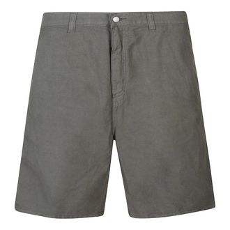 Carhartt Work in Progress Carhartt Wip, Casual Shorts, male, Green, Size: L Cotton Bermuda Shorts