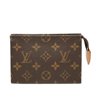 Louis Vuitton Pre-owned Clutches, female, Brown, Size: ONE SIZE Pre-owned Toiletry Pouch 15