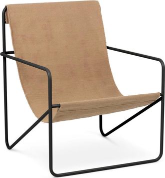 Ferm Living Desert Lounge Chair, schwarz / solid