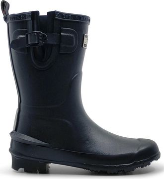 Barbour Logo Ankle Boot - Dames - Regenlaarzen - Zwart - 30 EU - Schoenen