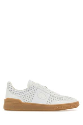 Valentino Garavani White Lace Up Sneakers