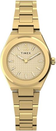 Timex Q Timex Continental Mini 24mm Stainless Steel Bracelet Watch in Gold-Tone at Nordstrom