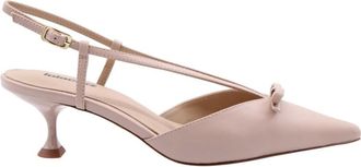 Lola Cruz Schoenen, Dames, Beige, 37 EU, Mintgroene Slingback Sandalen